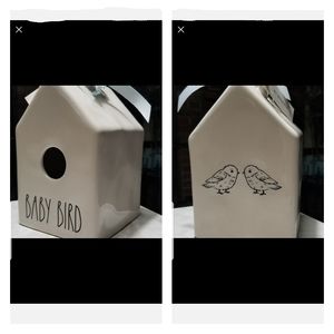 Rae Dunn Baby bird birdhouse